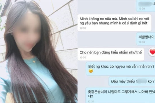 Cô gái bị "tóm gáy" khi ngày nhắn tin 2 tiếng với bạn trai người khác và cú chốt cực gắt của "đương kim bạn gái" khiến kẻ thứ 3 câm nín
