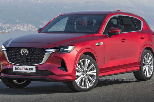 Bản dựng thiết kế Mazda CX-60 sắp ra mắt tiết lộ những gì?