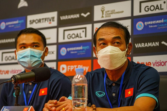 HLV Đinh Thế Nam: U23 Việt Nam vượt khó thắng Thái Lan