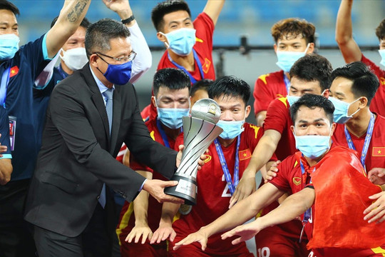 U23 Việt Nam nhận thưởng "nóng" sau chức vô địch U23 Đông Nam Á
