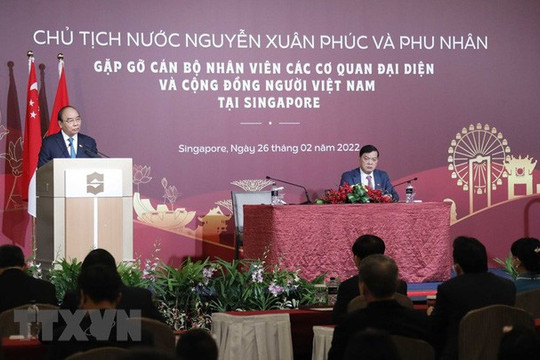 Tạo điều kiện thuận lợi cho Việt kiều ở Singapore thăm lại quê hương, hợp tác phát triển kinh tế