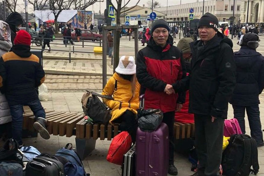 Thông tin mới về tình hình công dân Việt Nam tại "điểm nóng" Ukraine