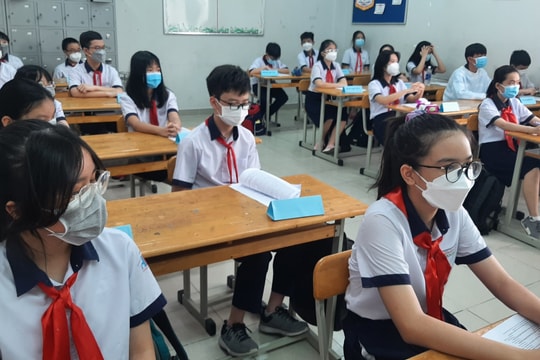 TP.HCM bỏ quy định học sinh F1 phải có chứng nhận âm tính để đi học lại