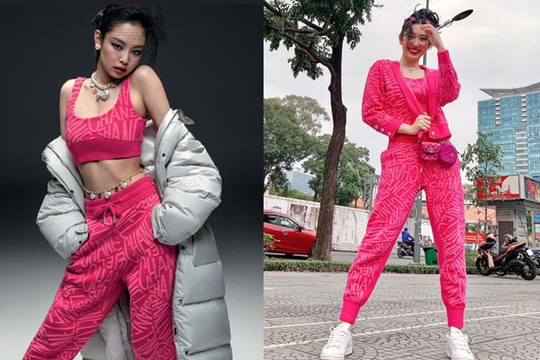 Đụng cả cây đồ với Jennie nhưng Thúy Ngân lộ đẳng cấp chênh lệch "một trời một vực"
