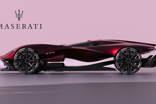 Maserati Neptune 2023 concept: Siêu xe không tưởng