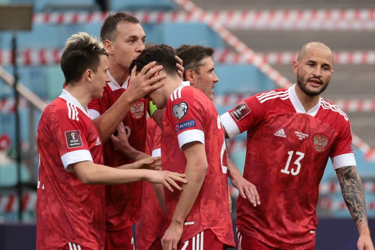 Tuyển Nga tính gia nhập Liên đoàn Bóng đá Châu Á