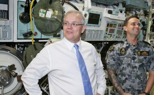 Australia sẽ xây dựng căn cứ tàu ngầm hạt nhân