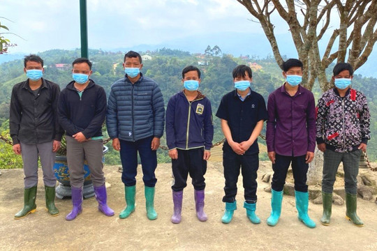 Phạt 7 người từ Lai Châu vào khu vực biên giới Quảng Nam tìm kiếm cây dược liệu