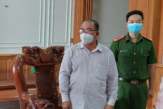 Bà Rịa - Vũng Tàu: Khởi tố nguyên Chủ tịch huyện Xuyên Mộc