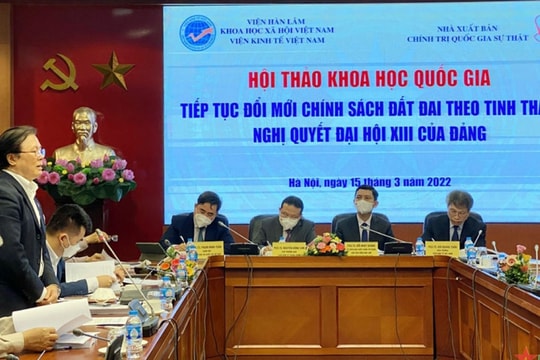 Tiềm lực đất đai chưa được sử dụng tiết kiệm, hiệu quả