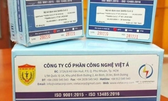 'Số phận' kit test Việt Á