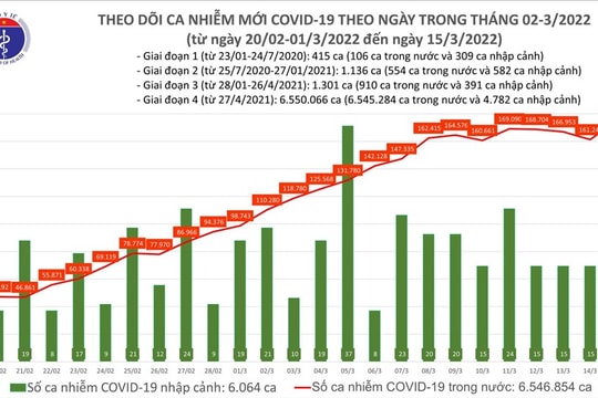 Số ca mắc COVID-19 lên 175.480 ca, số ca tử vong giảm