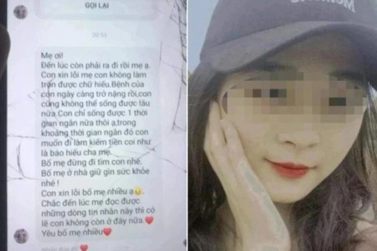 Nữ sinh mất tích bí ẩn và dòng tin nhắn đọc rơi nước mắt
