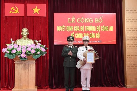 Thiếu tướng Cao Đăng Hưng giữ chức vụ Phó Chánh Văn phòng Bộ Công an