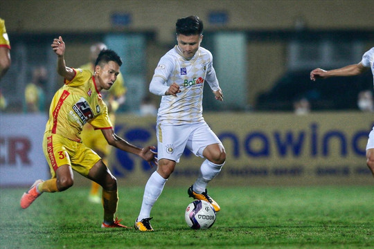 Quang Hải ghi bàn, Hà Nội có chiến thắng đầu tiên tại V.League 2022
