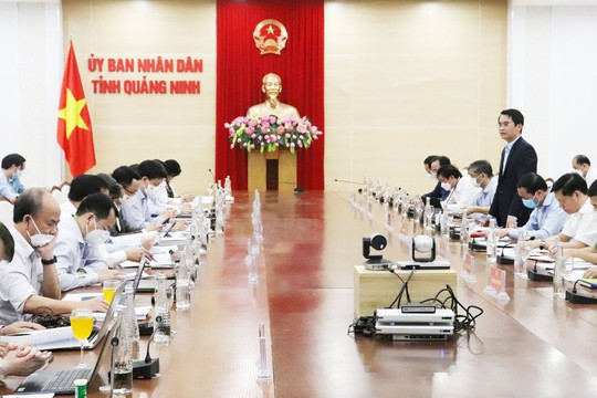 Đoàn giám sát Ủy ban KHCN và Môi trường của Quốc hội làm việc với UBND tỉnh Quảng Ninh