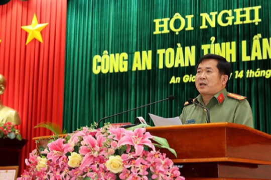 Đại tá Đinh Văn Nơi tiếp tục điều hành Công an tỉnh An Giang