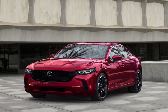 Mazda 6 2023 lộ diện: Đủ sức "ngáng chân" mọi đối thủ