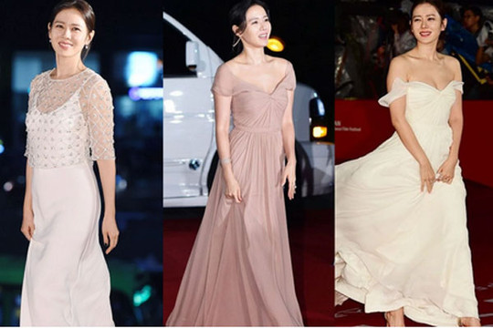 10 bộ cánh thảm đỏ đẹp nhất của Son Ye Jin: Quá nửa là đầm trắng, càng ngắm càng hóng váy cưới trong hôn lễ thế kỷ