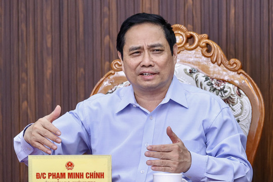Thủ tướng Phạm Minh Chính: Quảng Nam phải dùng nguồn vốn công để dẫn dắt, thu hút đầu tư tư nhân