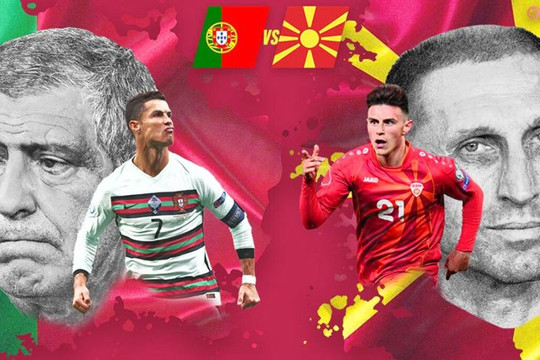 Bồ Đào Nha vs Bắc Macedonia: Lật mặt 'kẻ phá bĩnh'