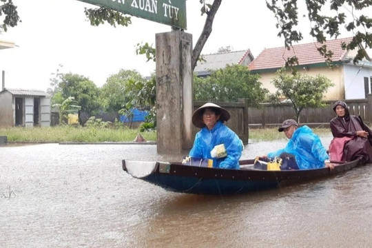 Nguy cơ sắp xuất hiện đợt lũ trái mùa tại Thừa Thiên Huế