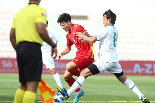 U23 Việt Nam 0-0 U23 Uzbekistan: Minh Khoa chơi nổi bật