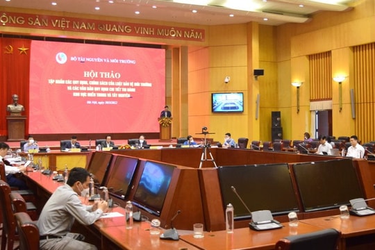 Bộ TN&MT tập huấn các quy định, chính sách của Luật Bảo vệ môi trường cho các tỉnh, thành khu vực miền Trung và Tây Nguyên