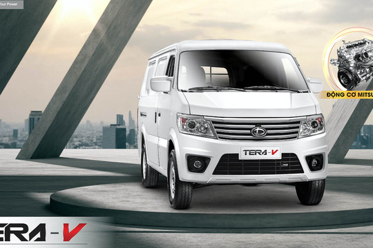 Tera-V: Thêm lựa chọn xe tải van cho khách hàng Việt