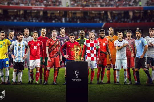 Biếm họa 24h: Dàn sao bóng đá thế giới hồi hộp chờ đợi World Cup 2022