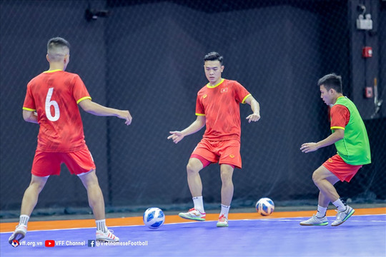 Tuyển futsal Việt Nam bắt đầu chiến dịch Đông Nam Á 2022