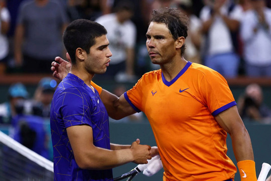 5 điểm tương đồng giữa ‘hiện tượng’ Carlos Alcaraz và Rafael Nadal