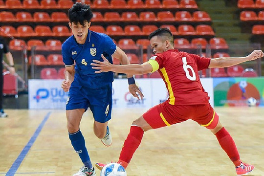 Thua Thái Lan, ĐT Futsal Việt Nam mất suất chung kết