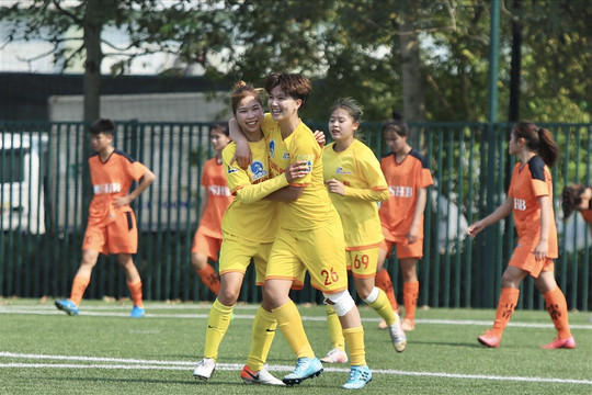 Giải U19 nữ Quốc gia 2022: Phong Phú Hà Nam nhọc nhằn thắng Sơn La