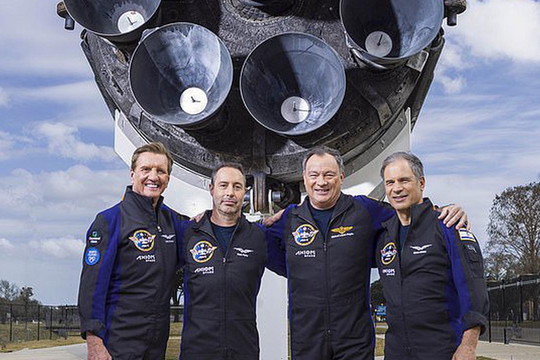 Các du khách đầu tiên chi 'núi tiền' 55 triệu USD để đến Trạm vũ trụ quốc tế ISS