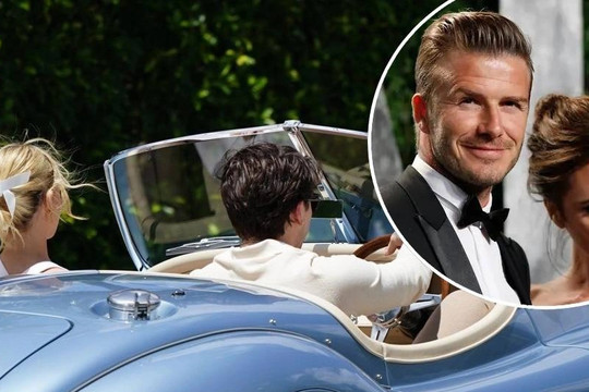 Quà cưới của vợ chồng Beckham dành cho con trai là xế sang hơn 11 tỷ đồng