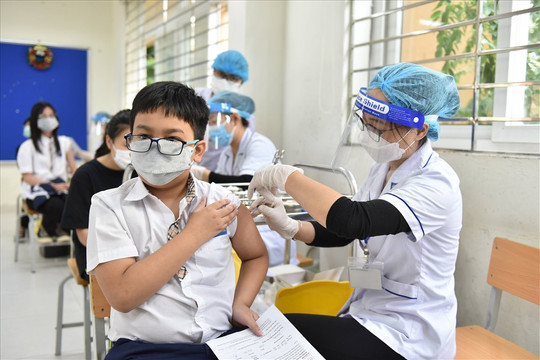 Chi tiết triển khai tiêm vaccine COVID-19 cho trẻ 5-12 tuổi tại TPHCM