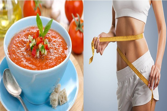 Công dụng giảm cân và những lợi ích tuyệt vời của súp cà chua với cơ thể