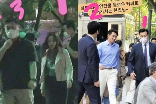 Hyun Bin 'ghen ra mặt' khi Son Ye Jin đứng gần người đàn ông khác