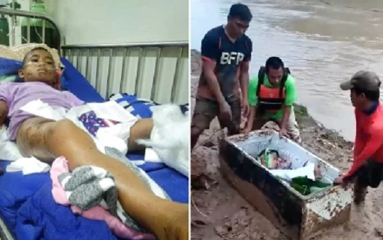 Cậu bé 11 tuổi sống sót sau trận lở đất kinh hoàng nhờ chui vào tủ lạnh