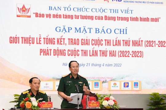 28 tác phẩm đoạt giải cuộc thi viết về Bảo vệ nền tảng tư tưởng của Đảng