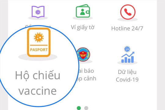 1,3 triệu người Việt Nam đã được cấp hộ chiếu vaccine điện tử