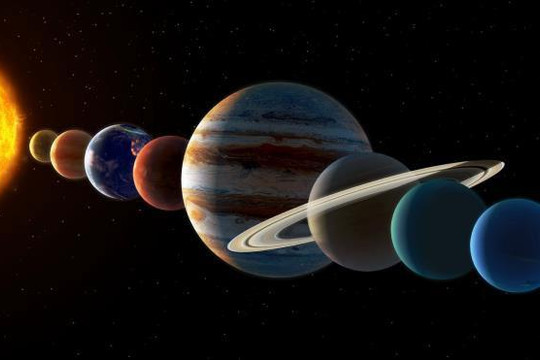 Các hành tinh xếp thẳng hàng trên bầu trời, liệu có phải ngày tận thế sắp đến?