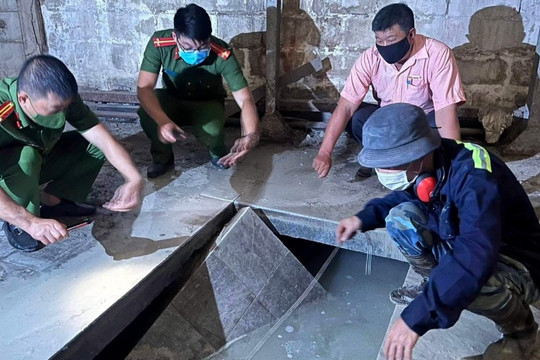 Hơn 42 tấn chất thải nguy hại chôn giấu trong xí nghiệp bóng đèn Điện Quang