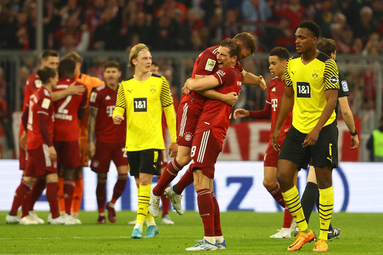Bayern lập kỷ lục với chức vô địch Bundesliga thứ 10 liên tiếp