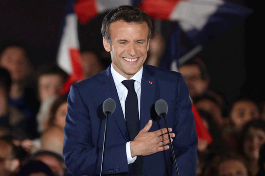 Lãnh đạo Đảng và Nhà nước chúc mừng Tổng thống Pháp Emmanuel Macron tái đắc cử