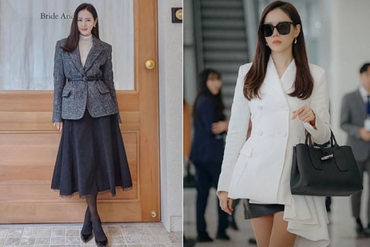 Son Ye Jin có tận 9 chiêu diện blazer vừa sang vừa hack tuổi trẻ trung hơn hẳn