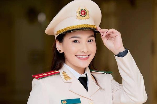 Sao Việt 28/4; Diễn viên Bảo Thanh xinh đẹp trong trang phục công an