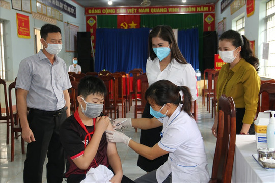 Hơn 13.000 trẻ em ở  Đắk Nông đã tiêm vaccine COVID-19 an toàn