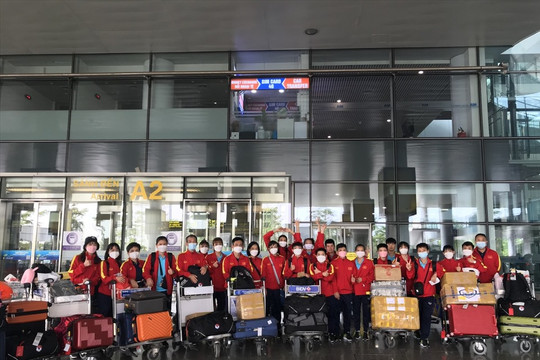 Tuyển futsal nữ Việt Nam vào chặng cuối cùng chuẩn bị cho SEA Games 31
